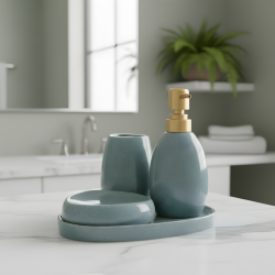 Ceramic Bathroom Set 4 Pcs